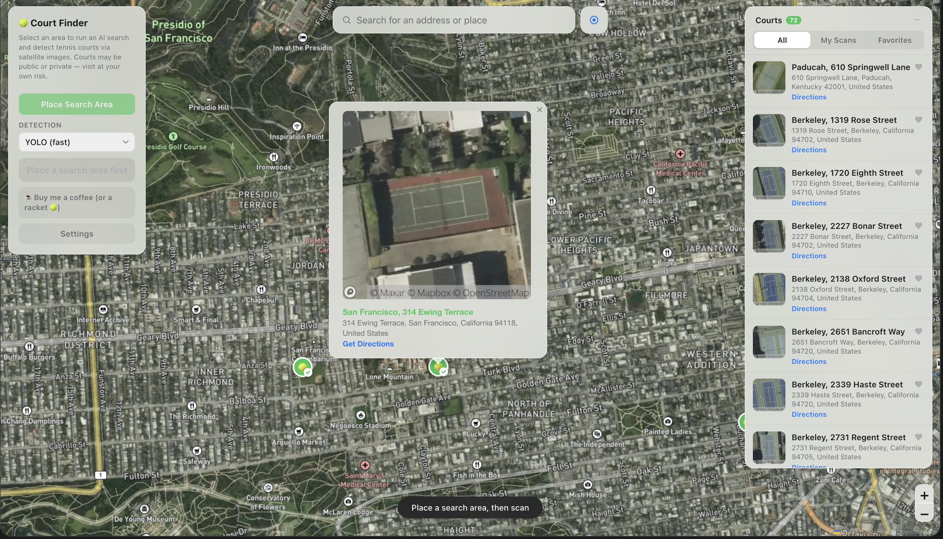 Court Finder - Tennis gallery image