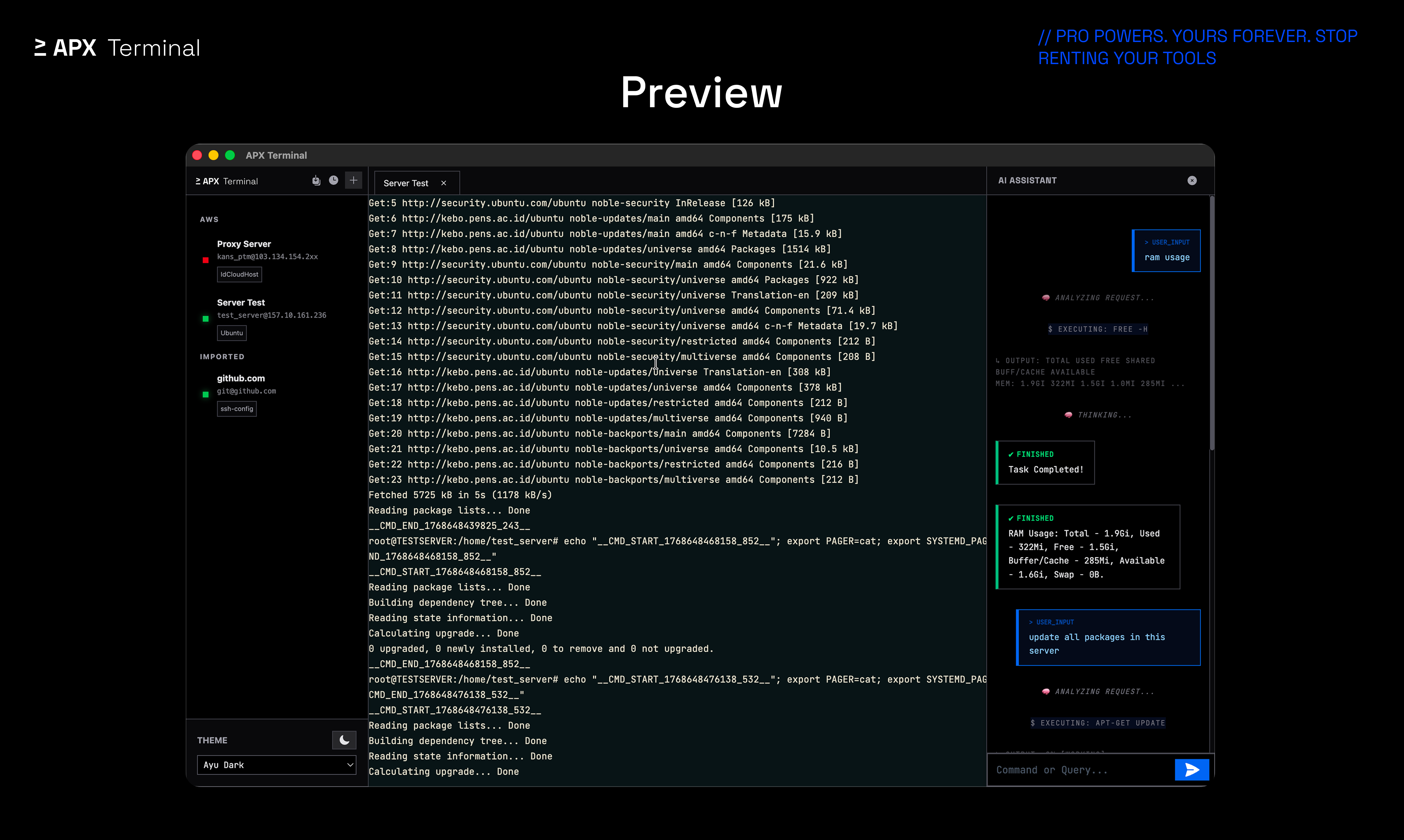 APX Terminal gallery image