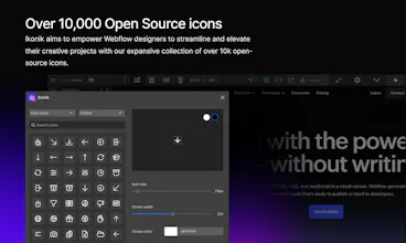 Ikonik - Webflow App gallery image