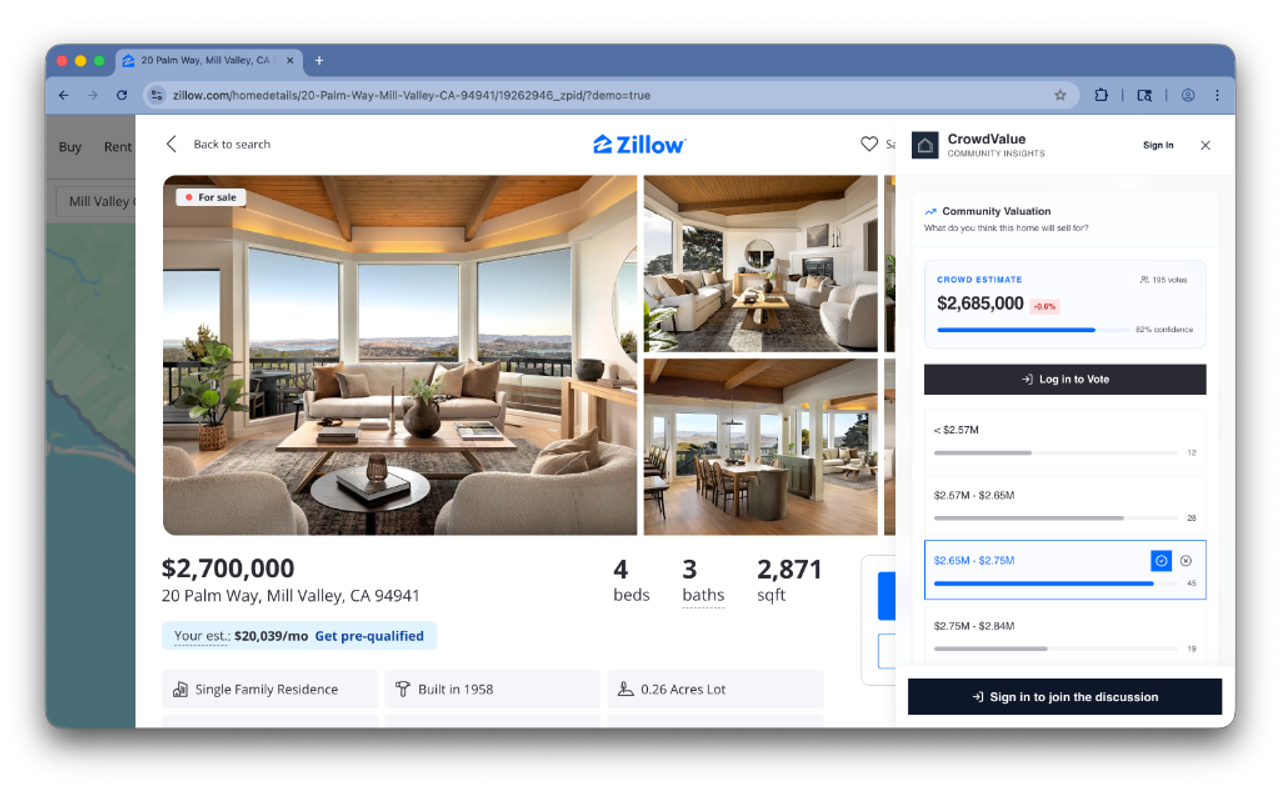 CrowdValue - Screenshot 3 showing product features and functionality
