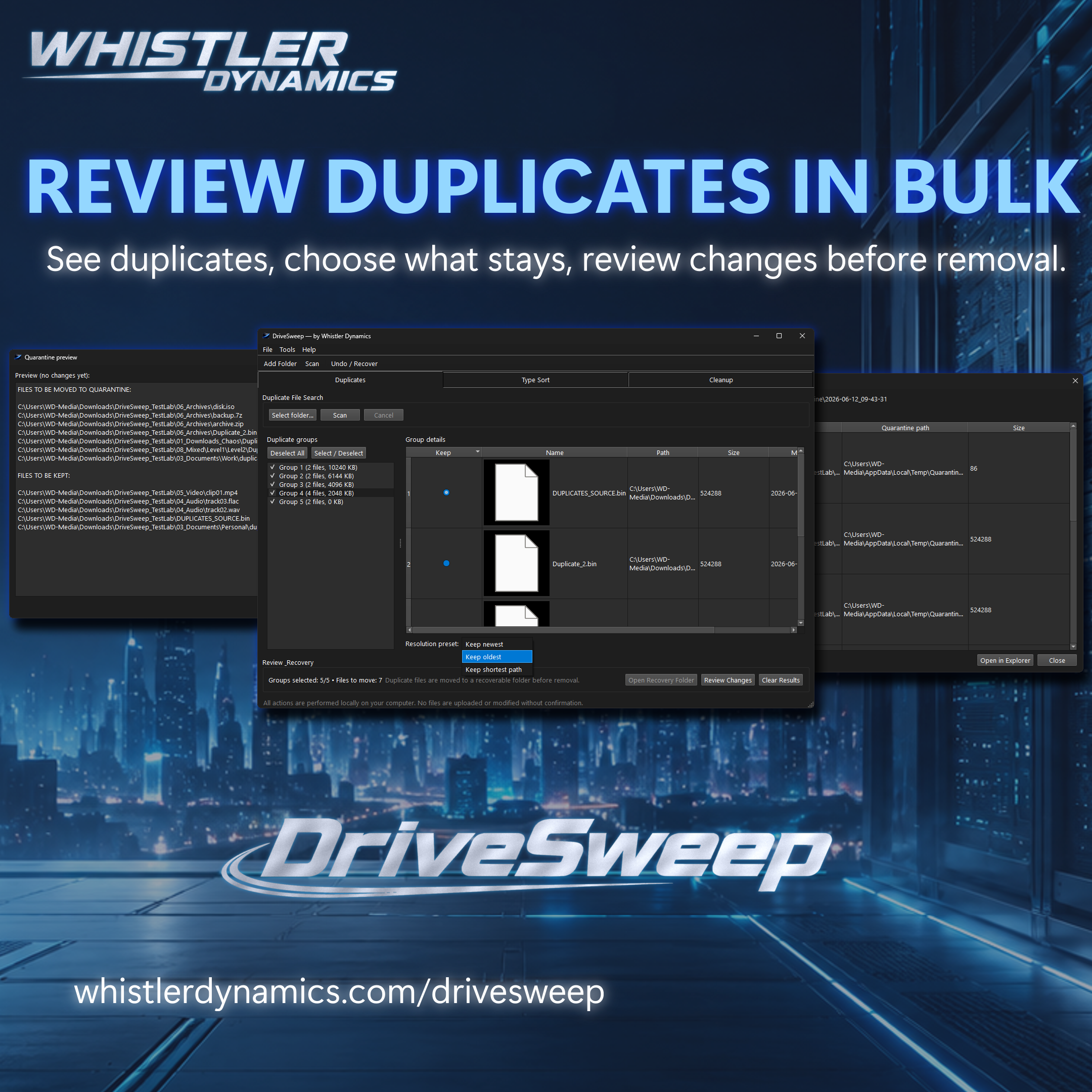 DriveSweep gallery image