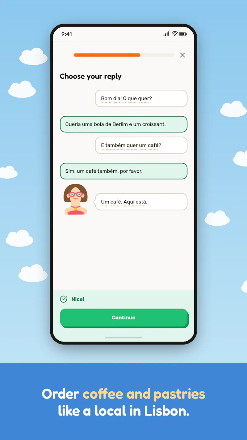Speeku: Learn European Portuguese screenshot 8