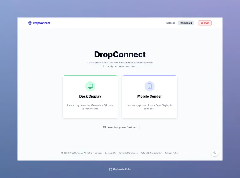 DropConnect screenshot 1