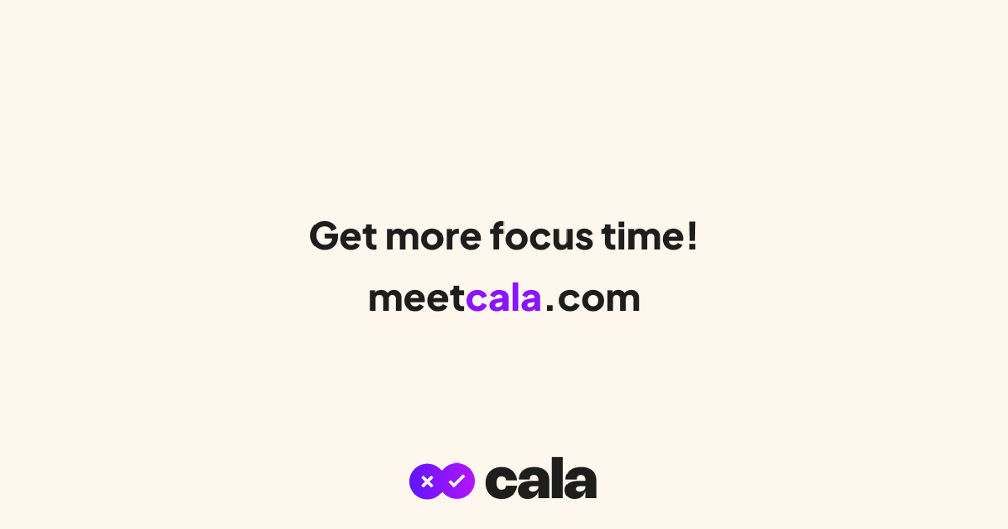 Cala - Ein Kalenderassistent für mehr Fokuszeit Medien 4