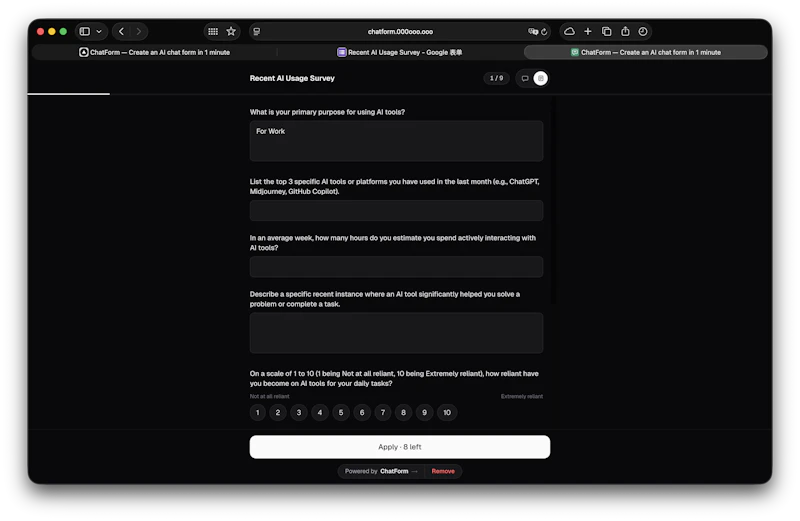 ChatForm screenshot 6