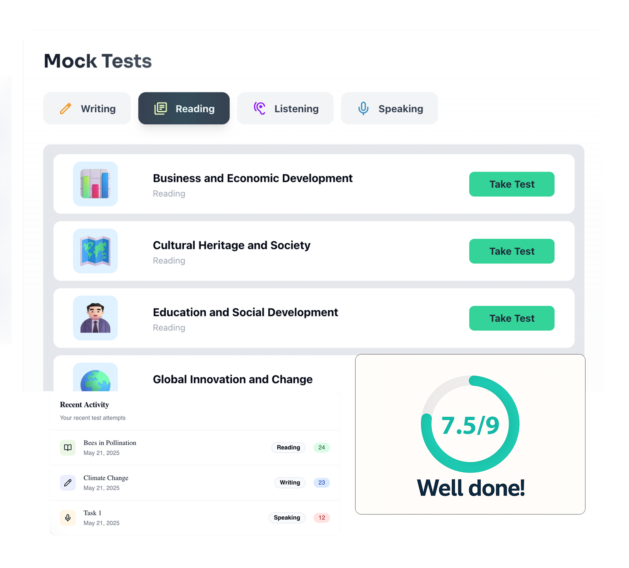 IELTS Practice gallery image