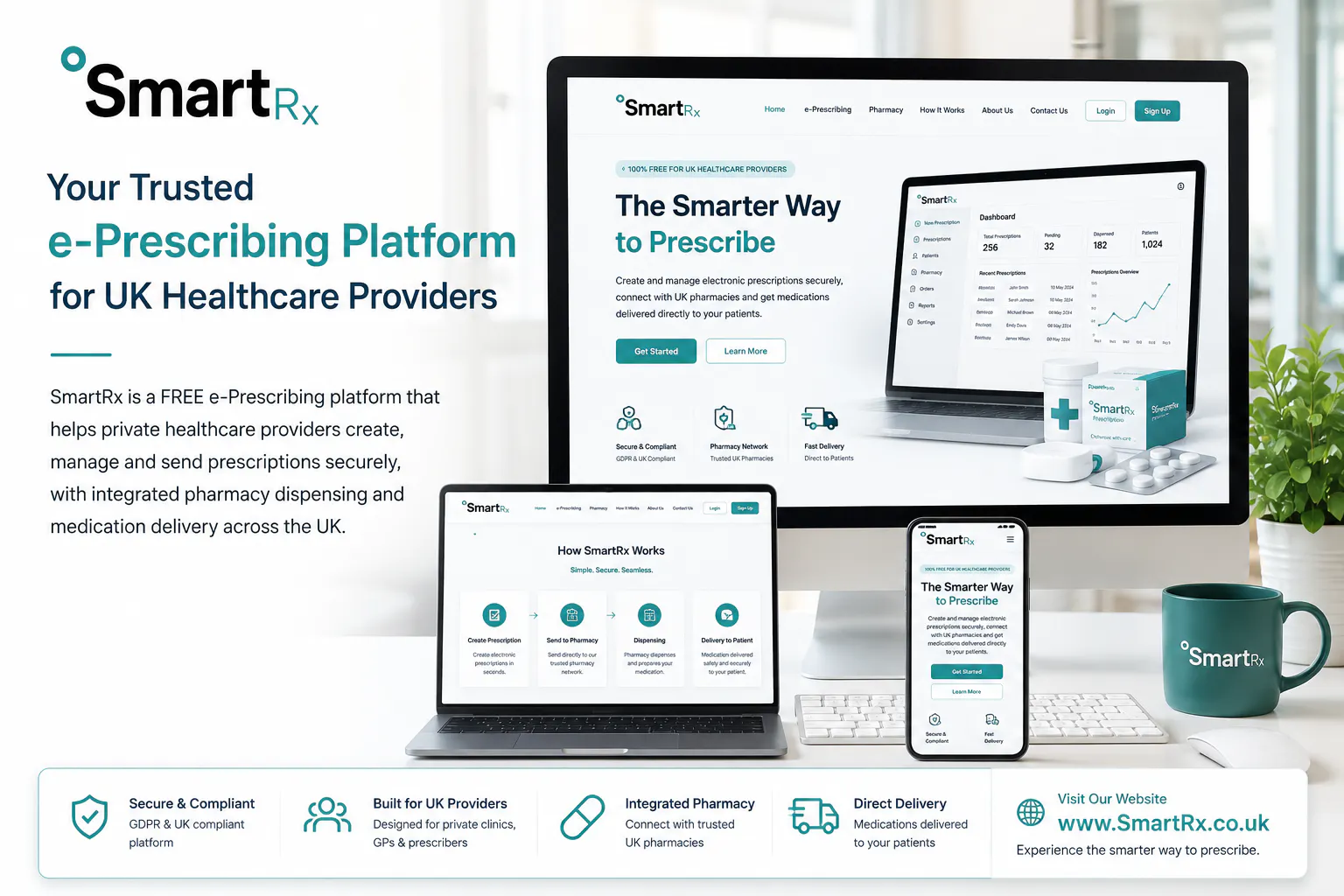 Smart Rx  Free e-Prescribing Platform UK gallery image