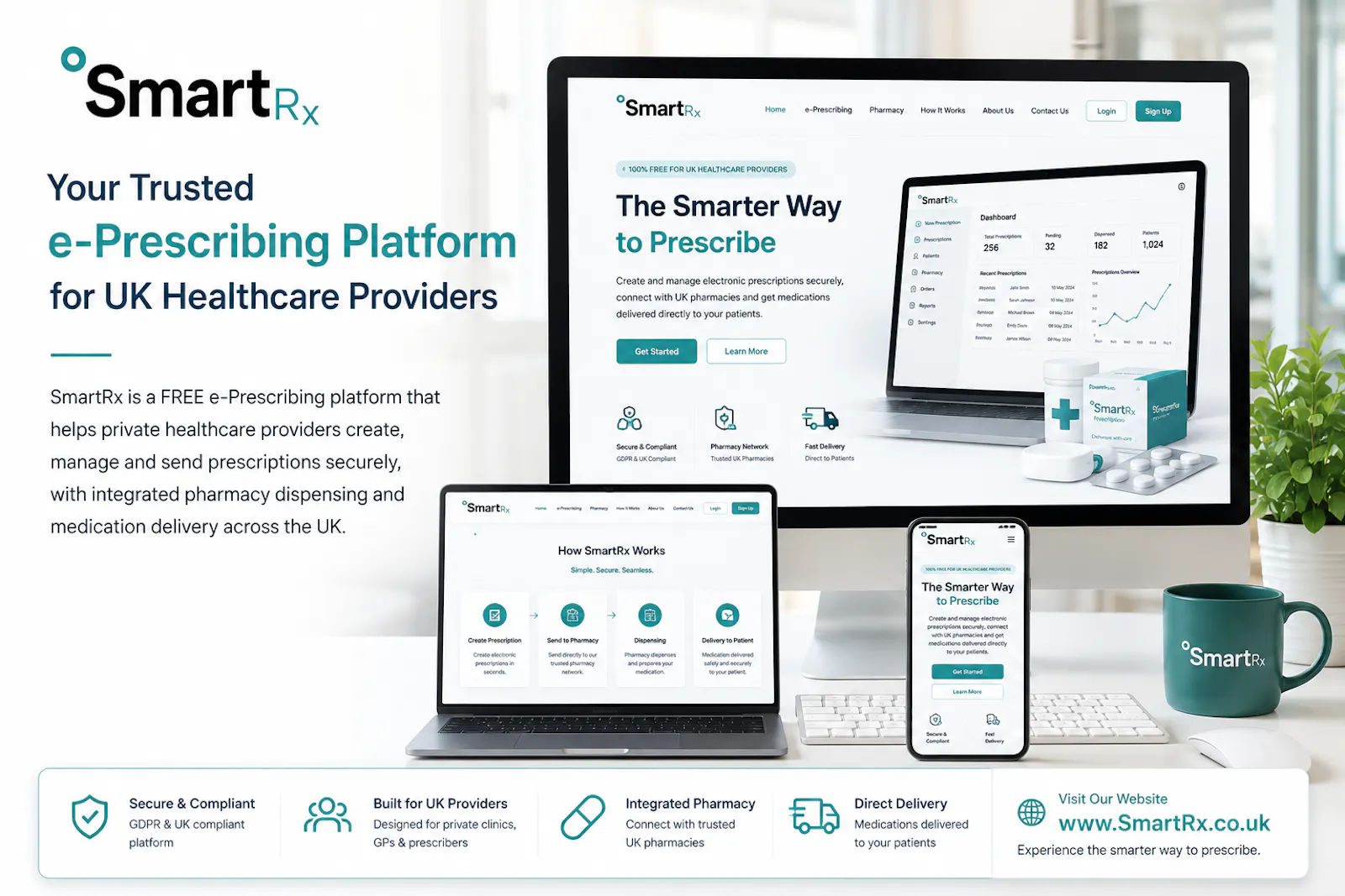Smart Rx  Free e-Prescribing Platform UK screenshot 1