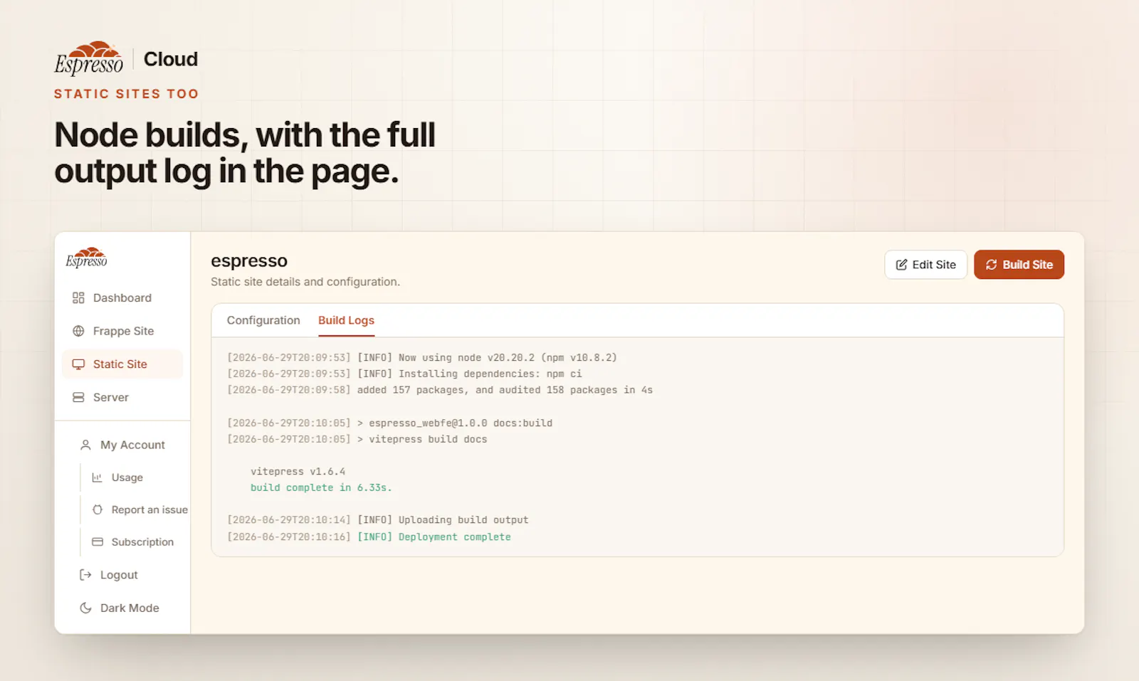 Espresso screenshot 8