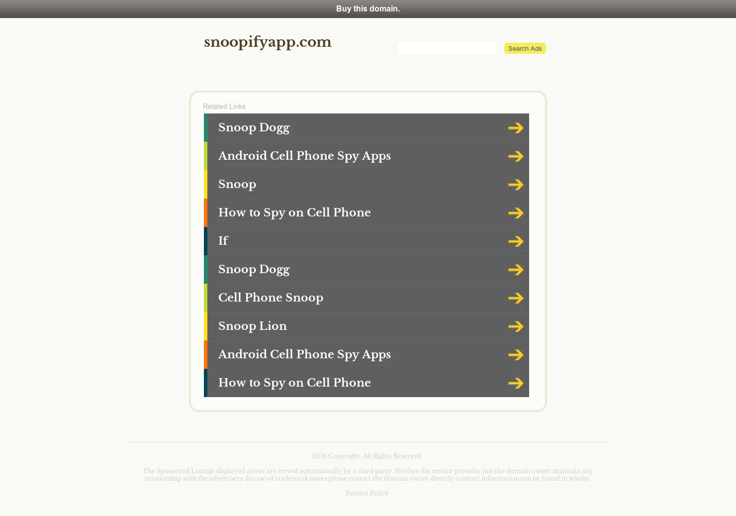 Snoopify World Cup Update