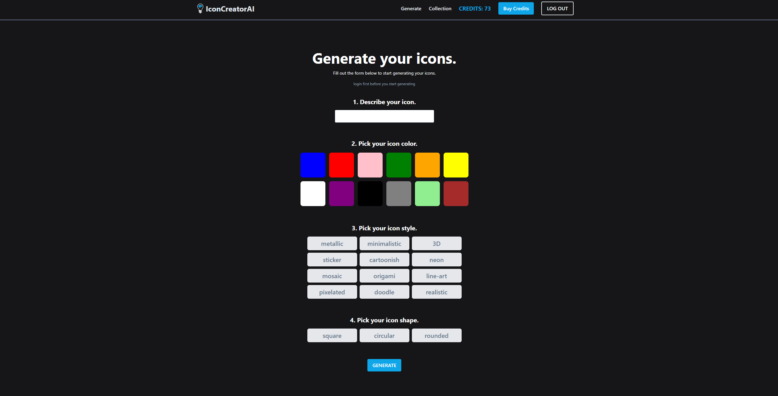 Iconcreate Will - AI kullanarak simgeler oluşturun medya 2