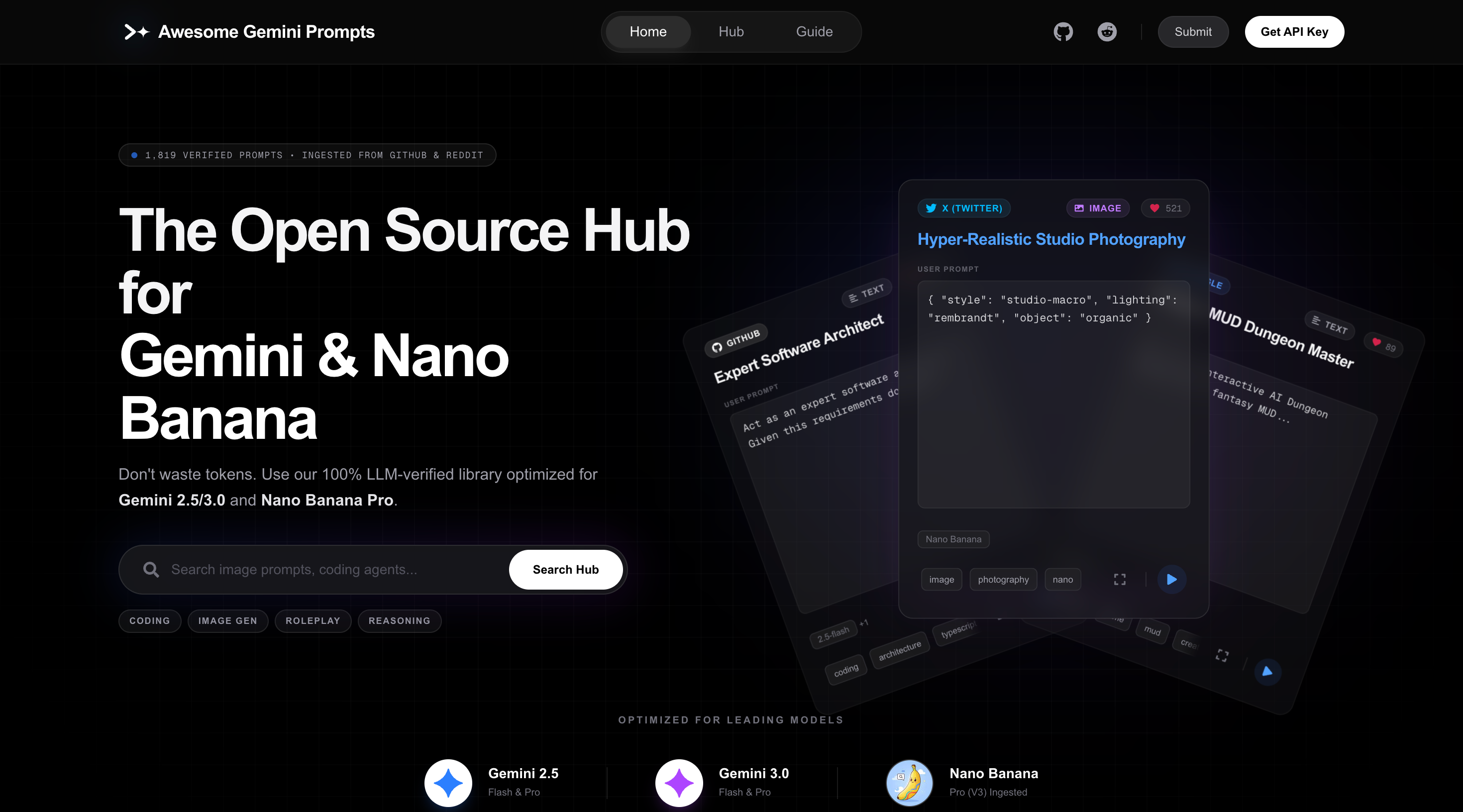 Awesome Gemini Prompts gallery image