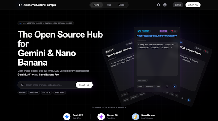 Awesome Gemini Prompts产品图