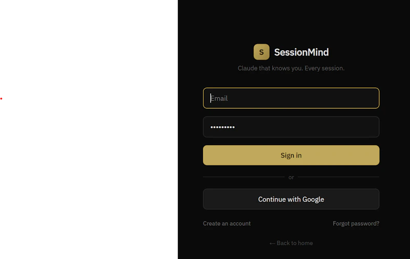 SessionMind screenshot 4