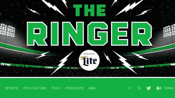 The Ringer: Sports. Pop culture. Tech. | Product Hunt