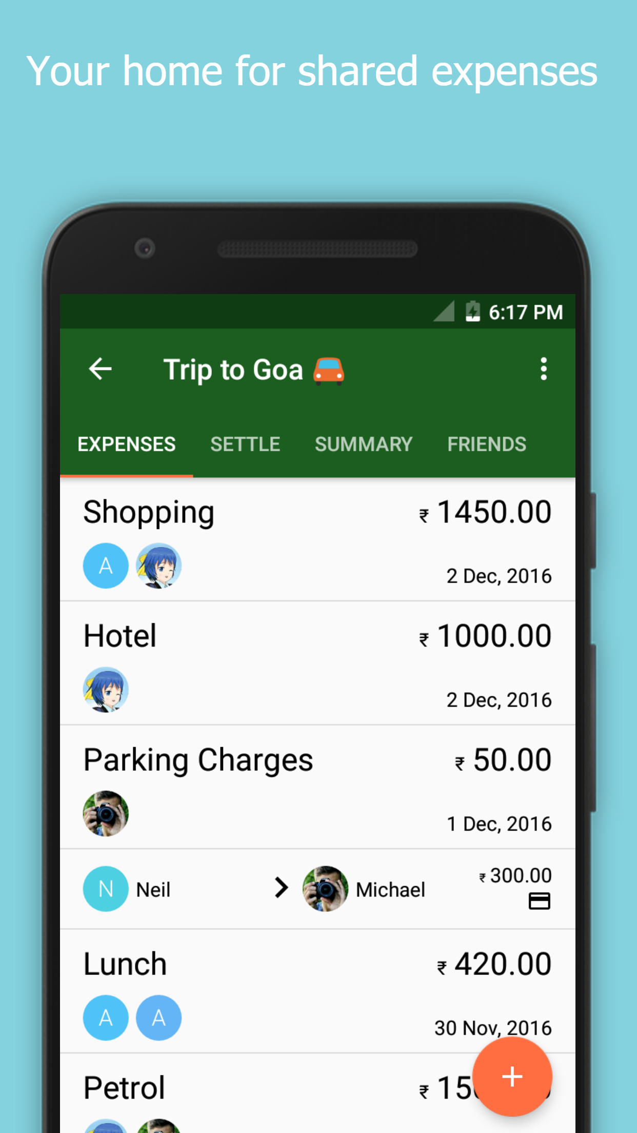 ShareAndSplit gallery image