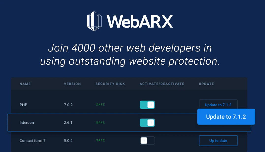 Patchstack (formerly WebARX) Image