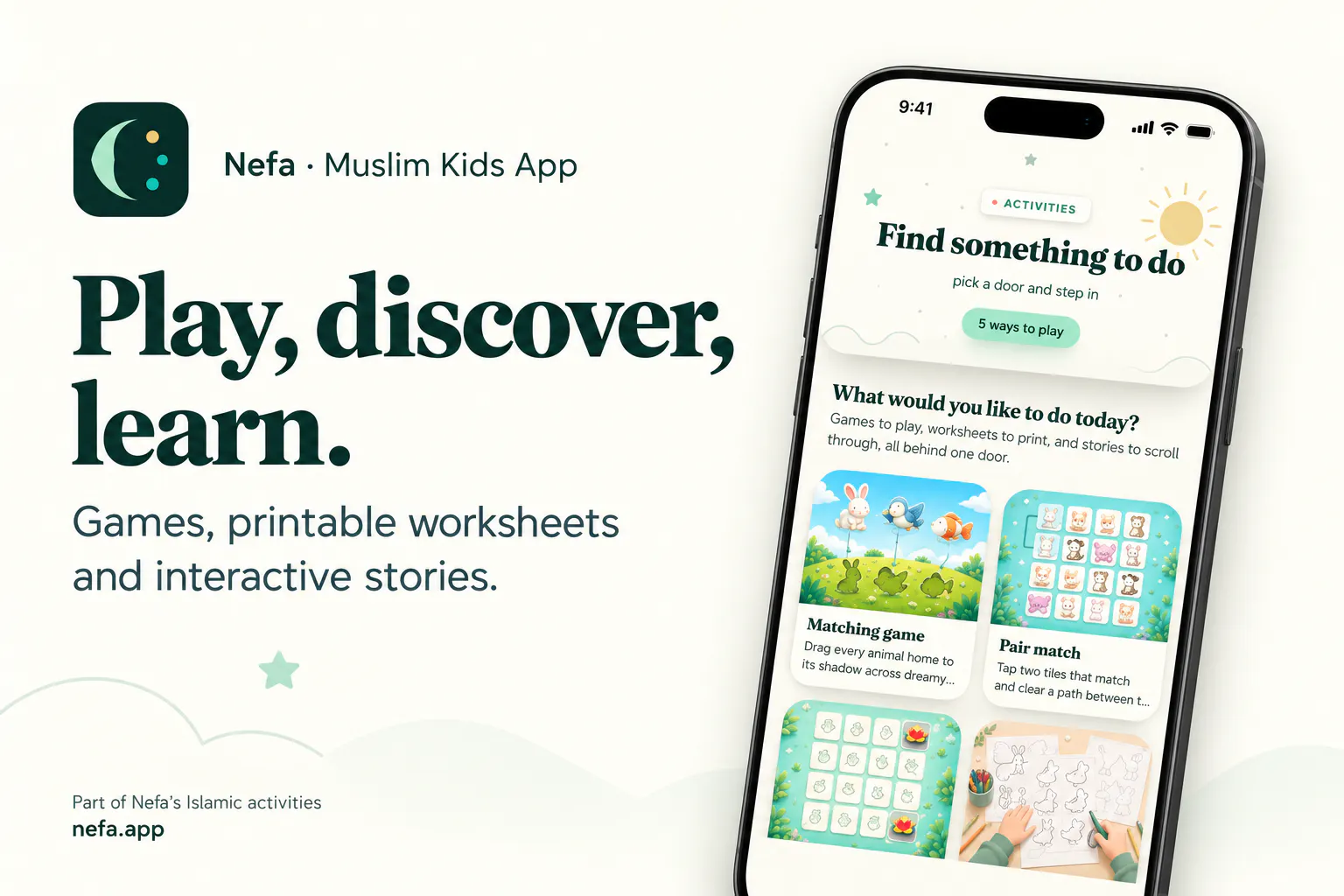 Nefa — Muslim Kids App gallery image
