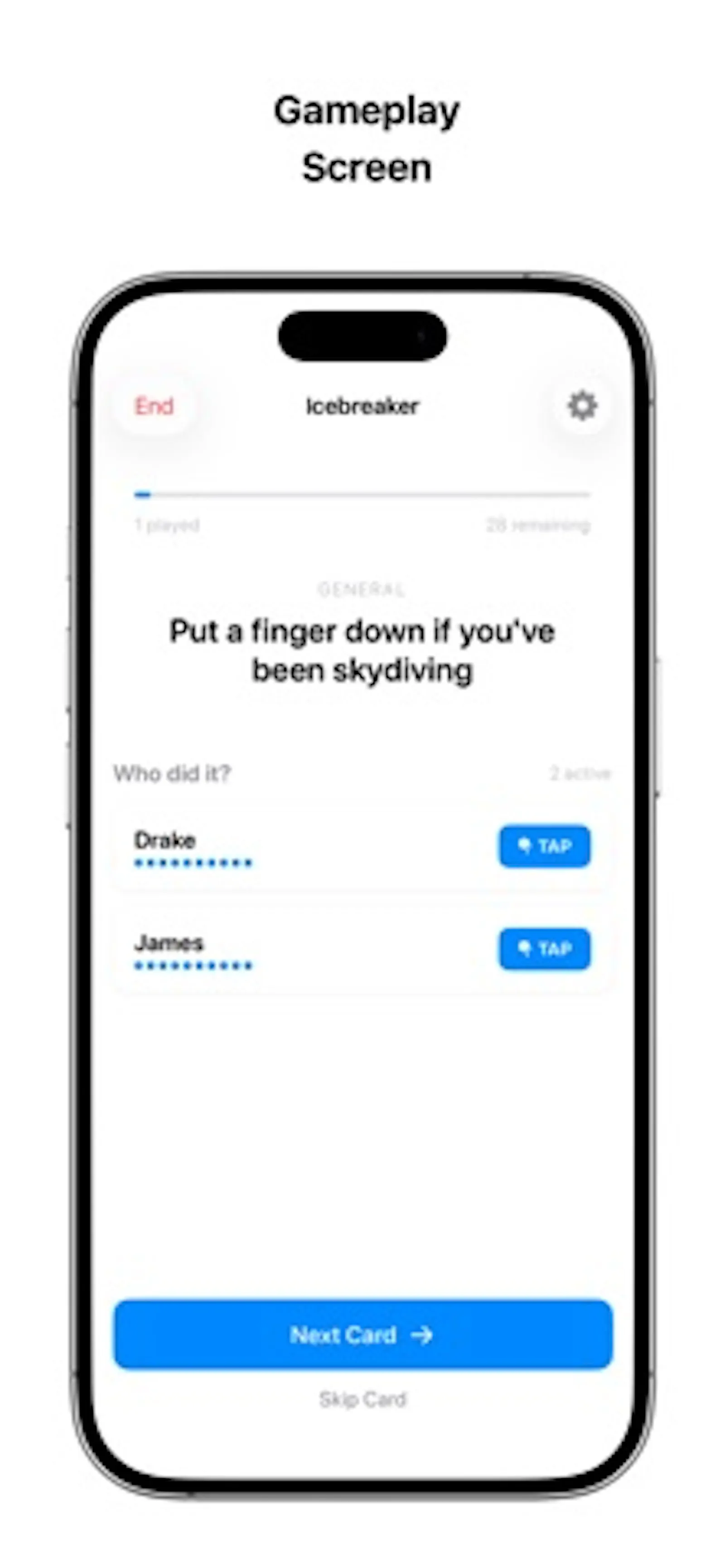 Fingers Down Now screenshot 1