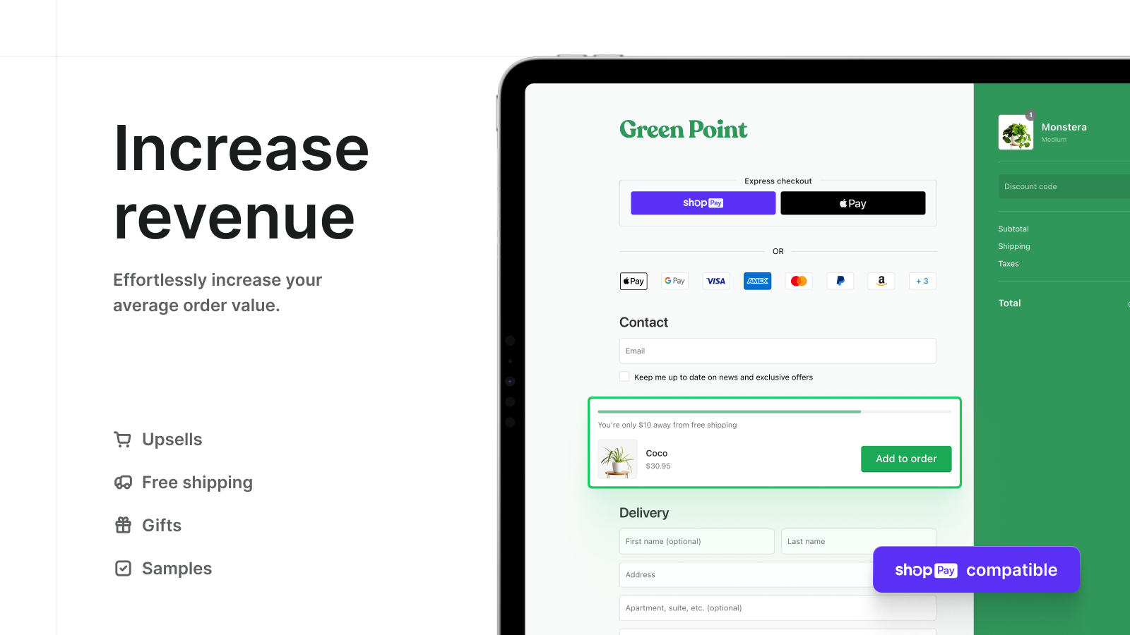 체크 아웃 블록 - 제한없이 체크 아웃을 Shopify 미디어 3