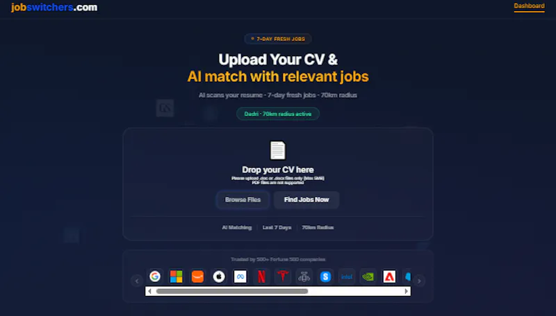 JobSwitchers screenshot 1