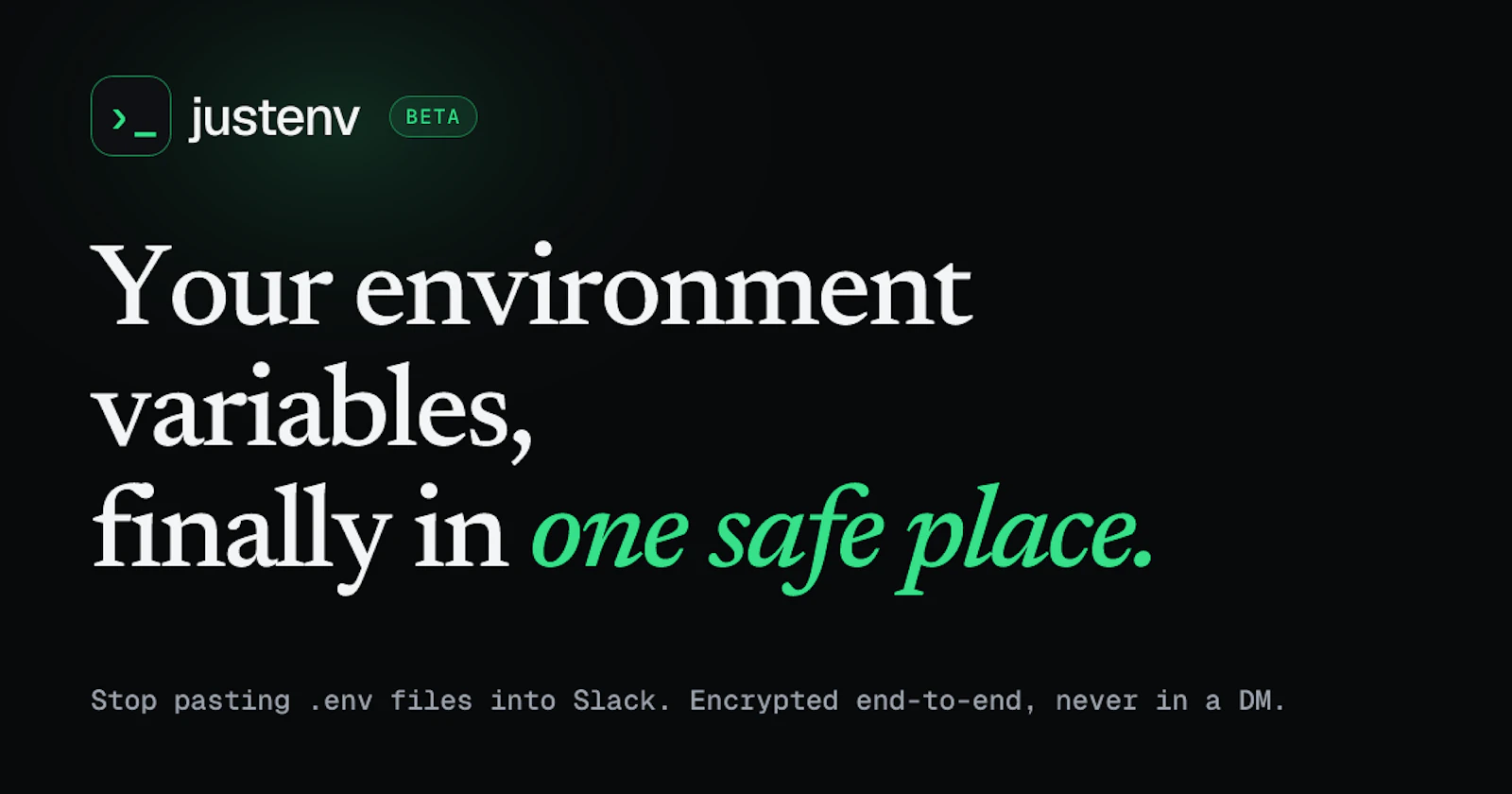 JustEnv screenshot 3