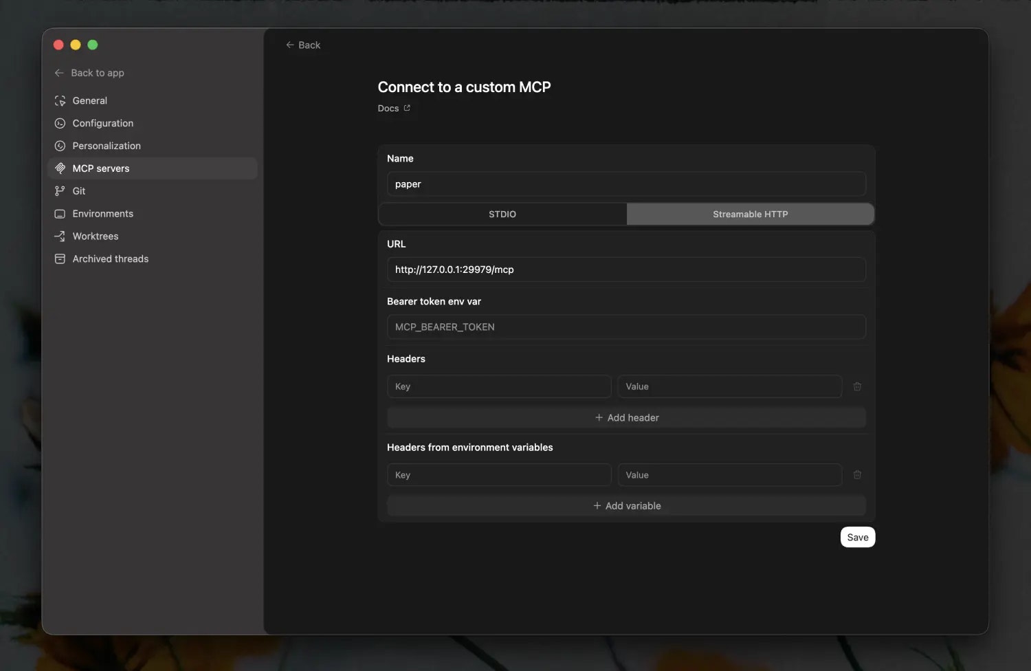 Paper design: MCP and Desktop - Screenshot 4 showing product features and functionality