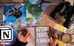 Wanderlust Travel Planners with Notion  media 1