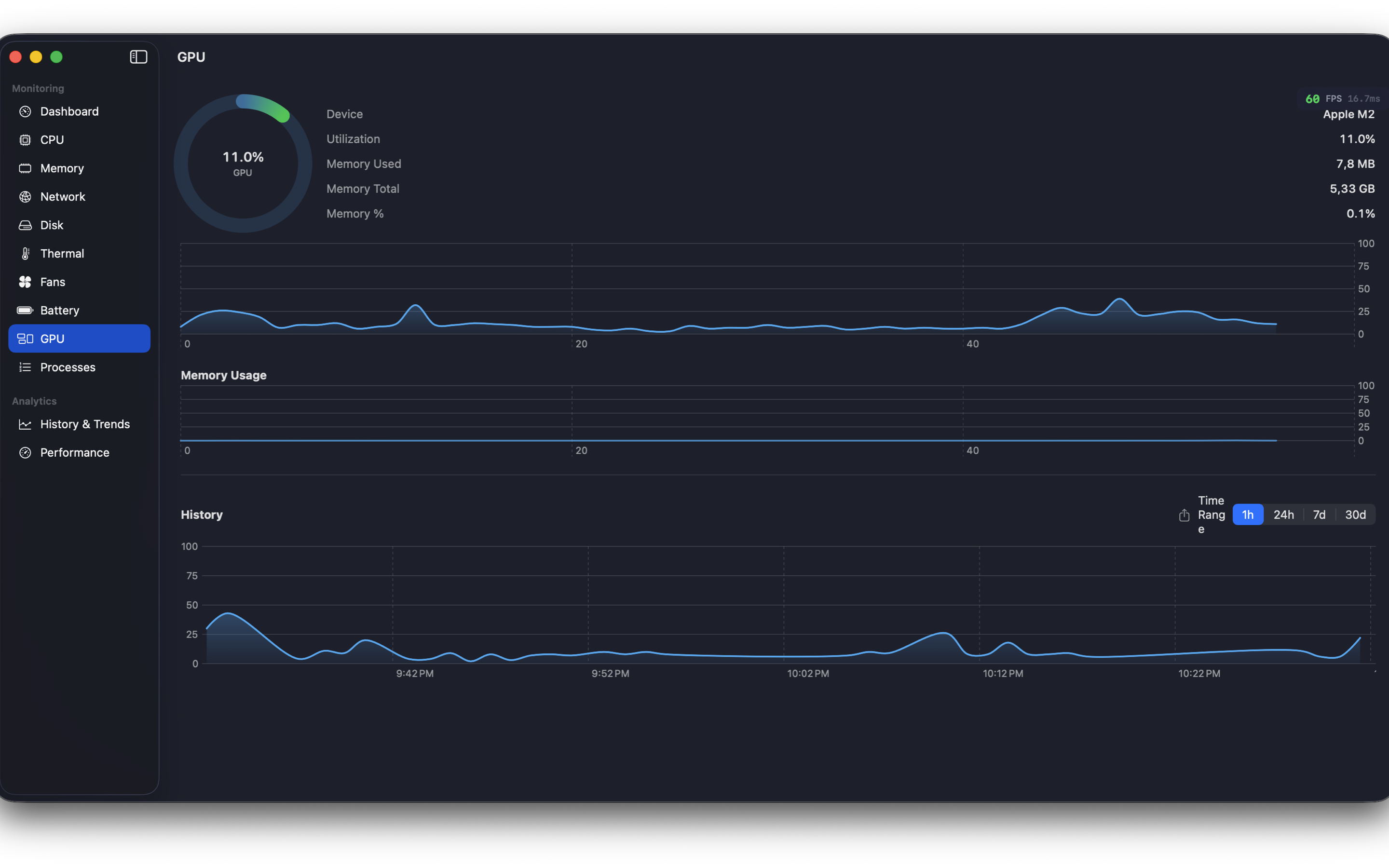 MacPulse - Screenshot 2 showing product features and functionality
