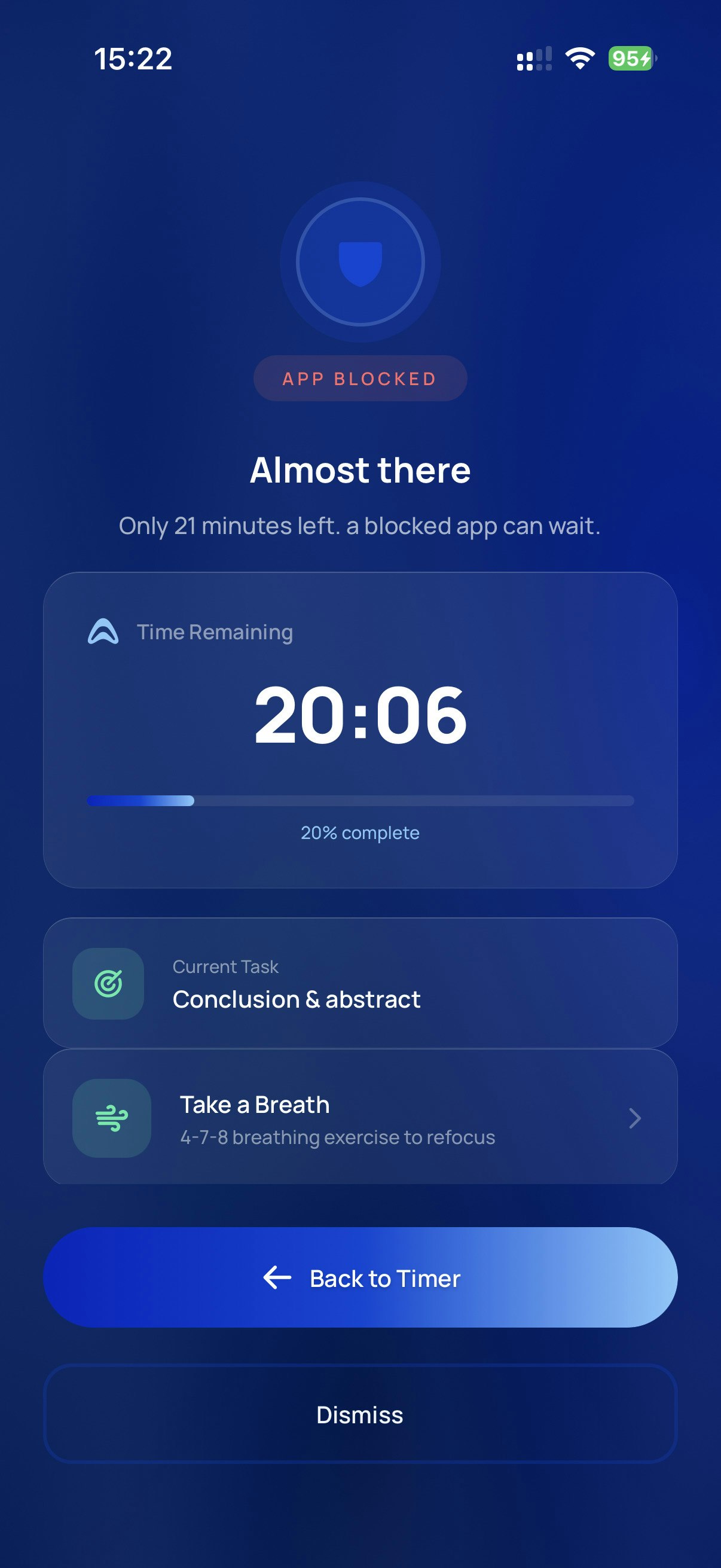 Anchor – Focus Timer & App Blocker gallery image