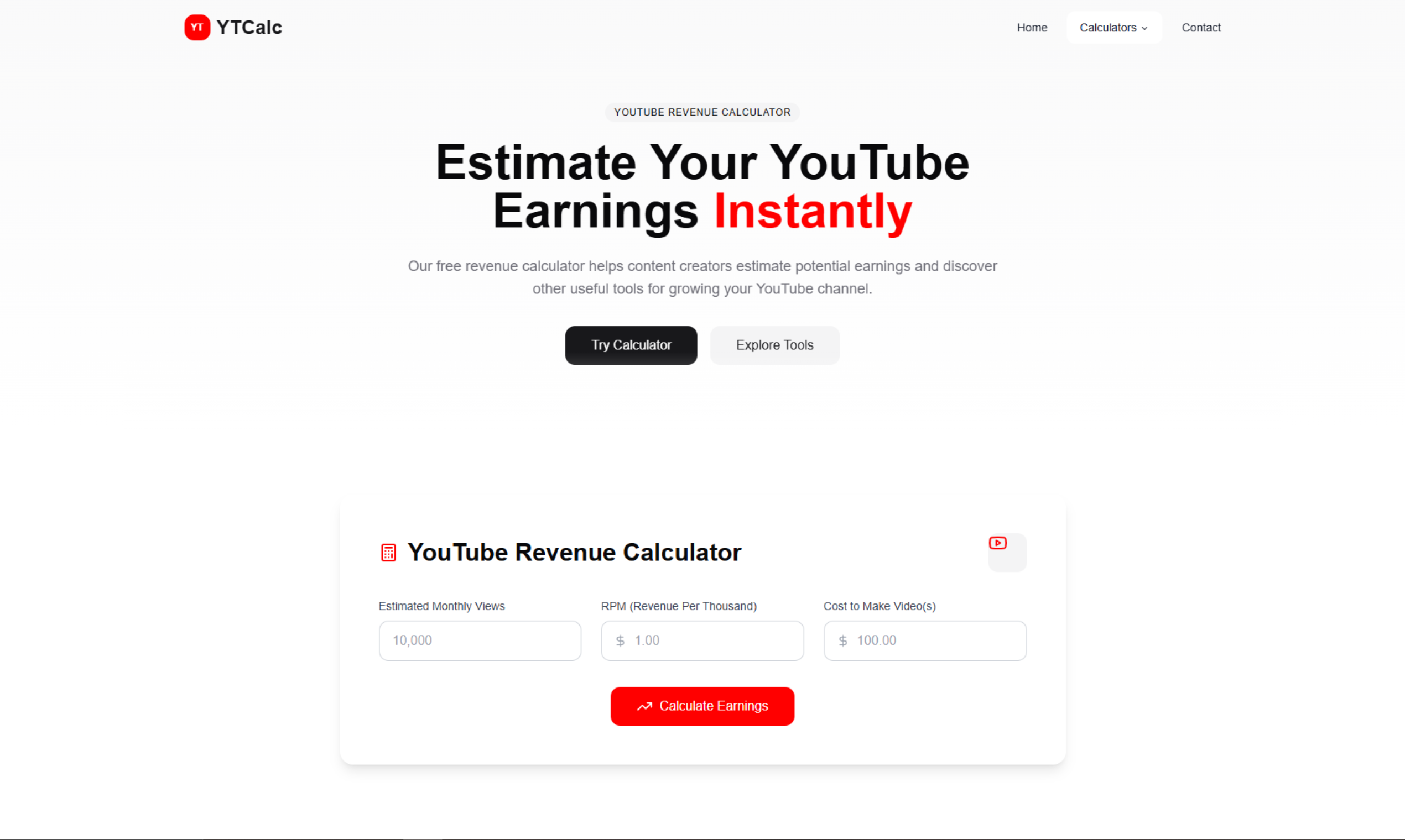 YT计算 - 立即估计YouTube收入的所有类型！媒体5