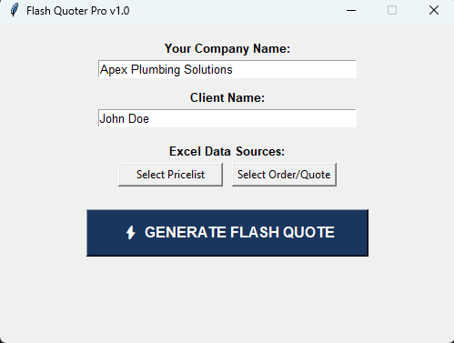 Flash Quoter Pro gallery image
