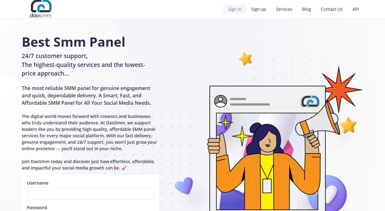 DaoSMM - Smart, Fast, and Affordable gallery image