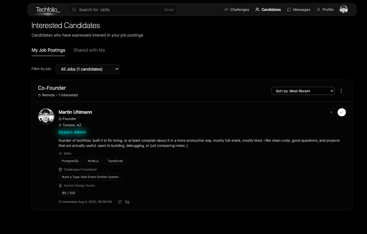 Techfolio gallery image