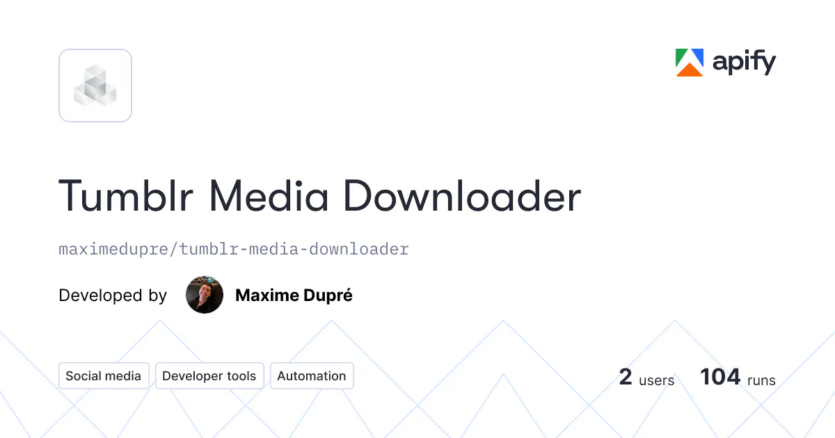Tumblr Media Downloader gallery image