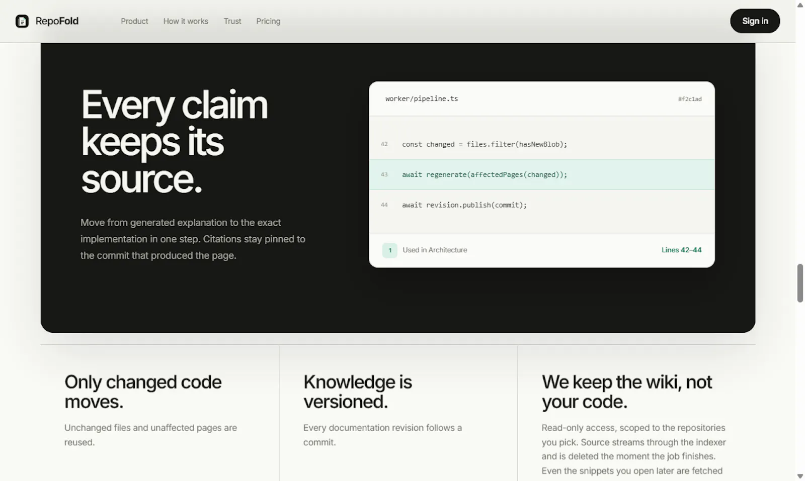 RepoFold screenshot 3