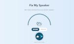 Fix My Speaker image