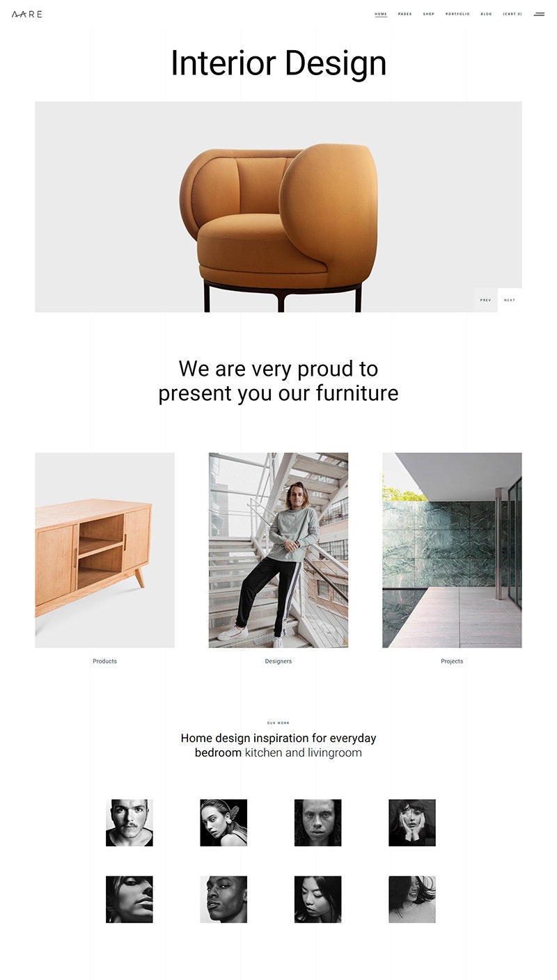 Marée WordPress Theme gallery image
