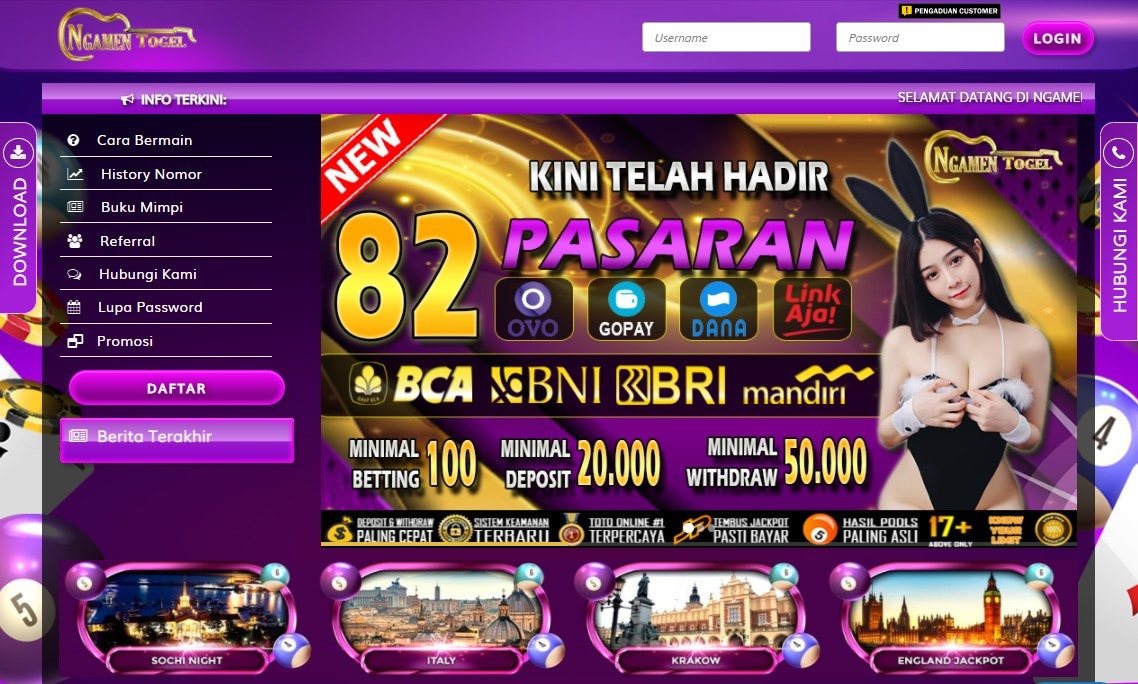 Daftar Ngamen Togel Login Link Daftar