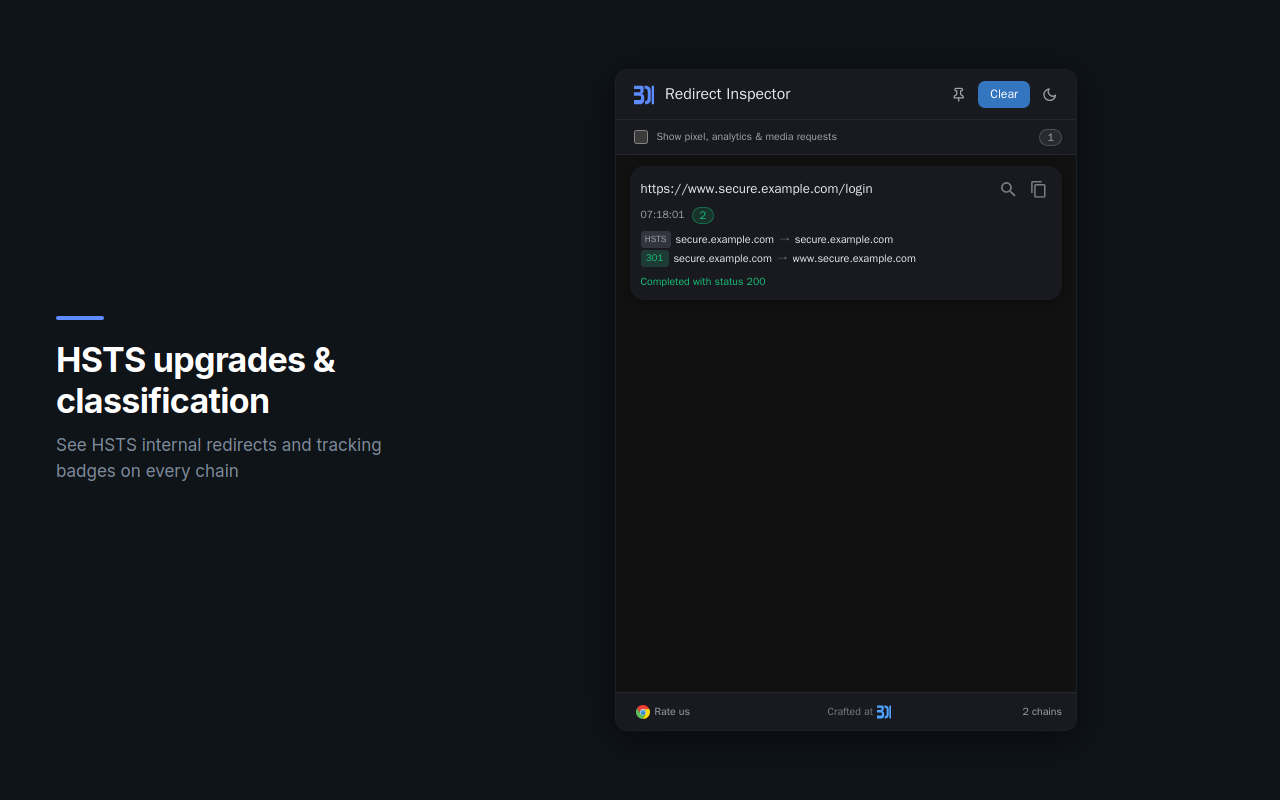 Redirect Inspector gallery image