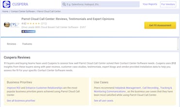 Parrot Cloud Call Center gallery image
