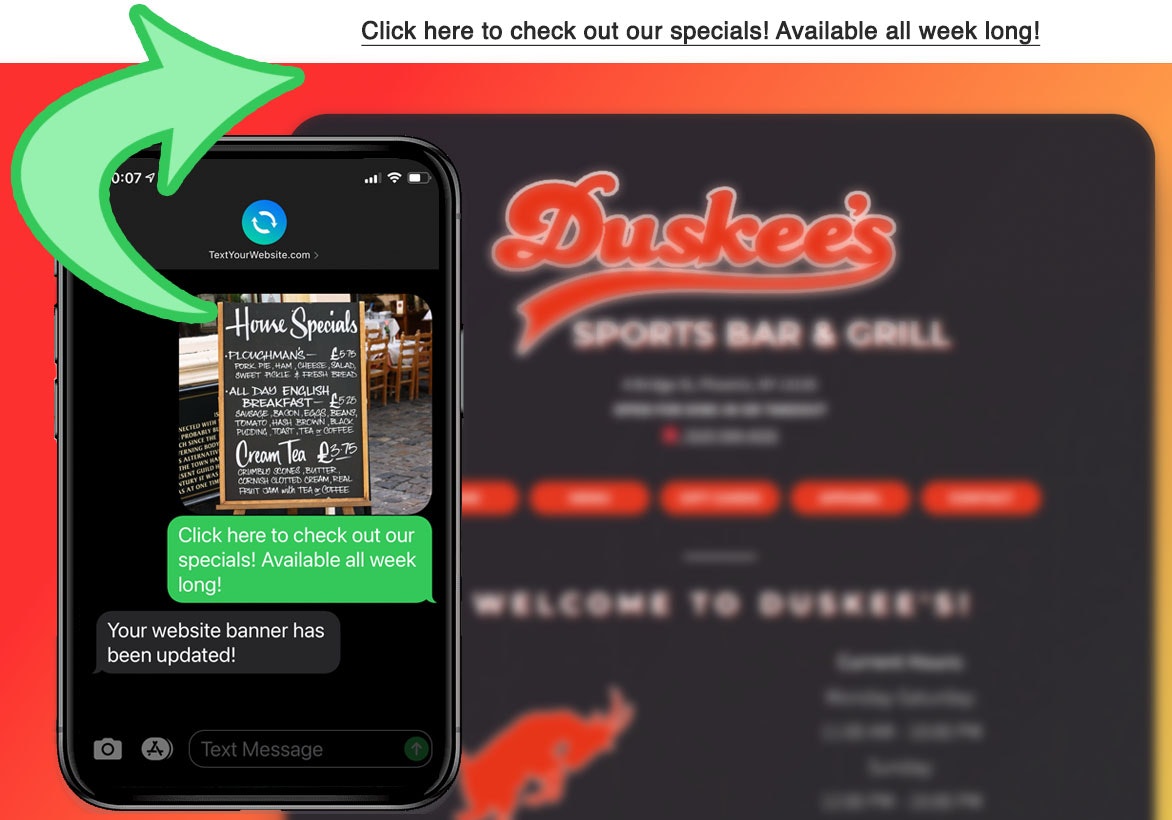 TextYourWebsite.com gallery image