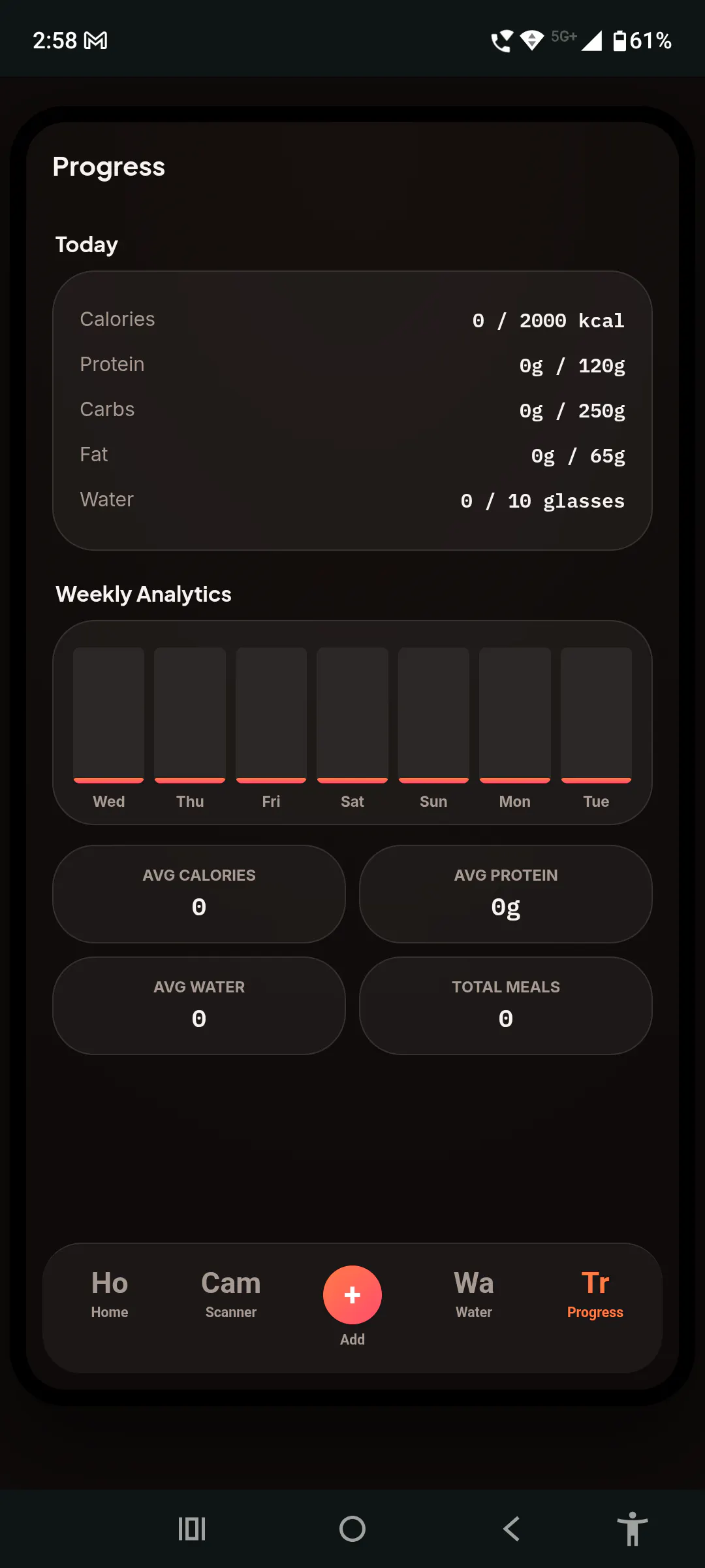 Ai calories tracking  gallery image