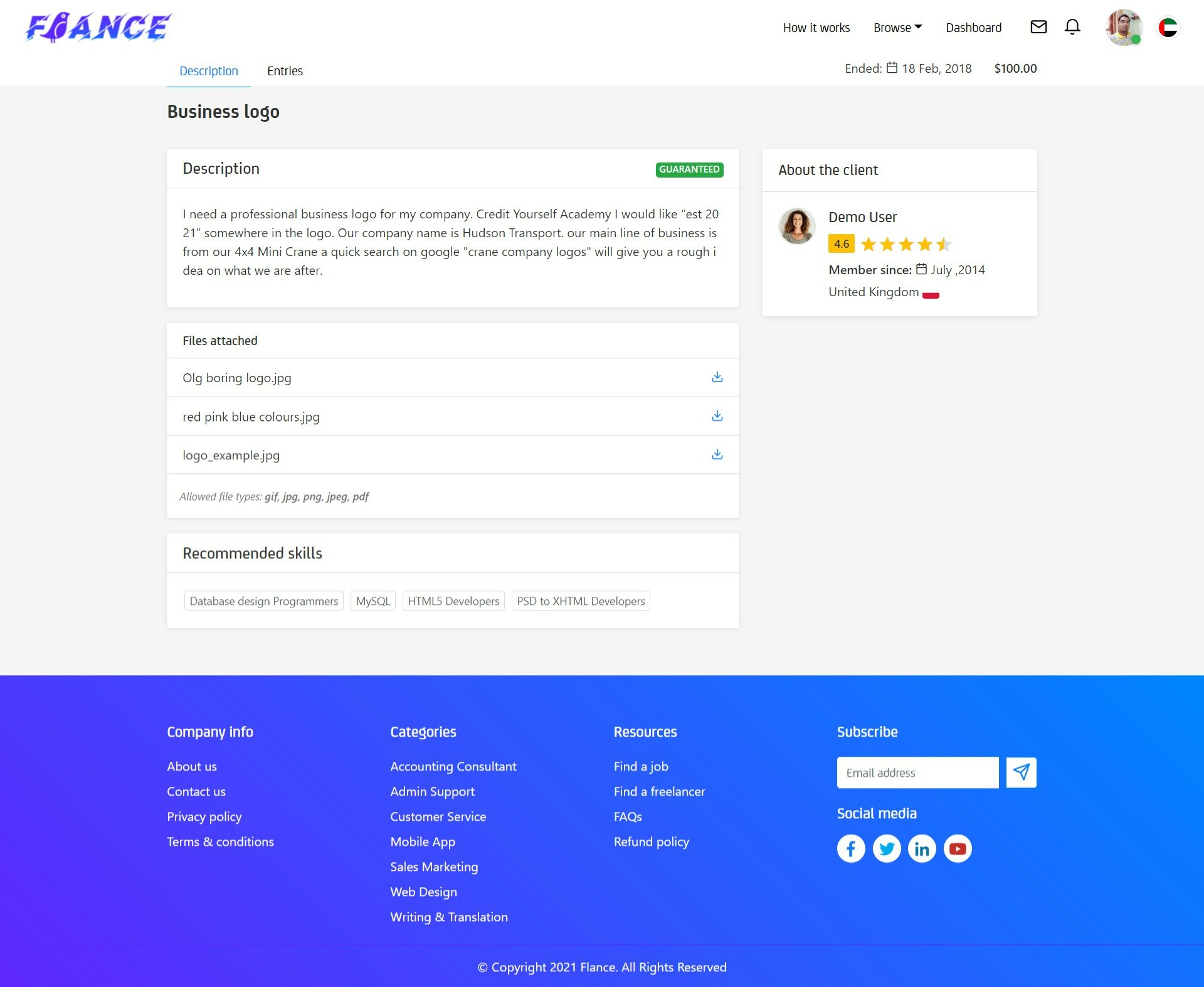 Script clon de freelancer en PHP media 3