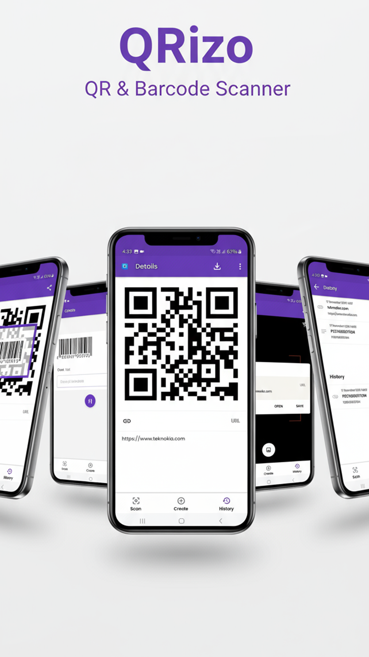 QRizo - Screenshot 3 showing product features and functionality