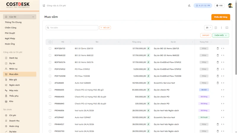 CostDesk screenshot 3