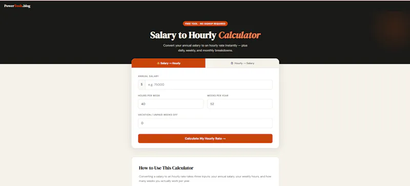 PowerTools.blog screenshot 1