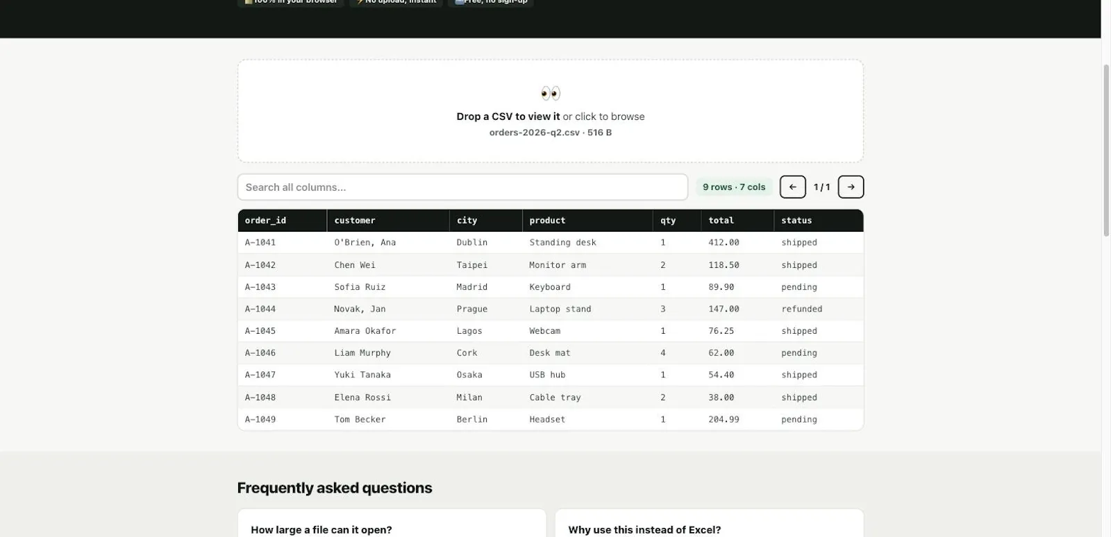 The CSV Pro screenshot 4