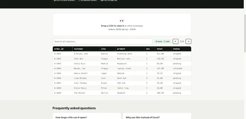 The CSV Pro screenshot 4