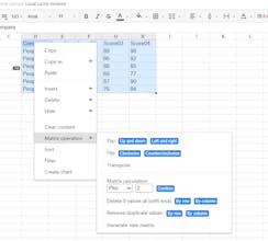 Online spreadsheet -- Luckysheet gallery image